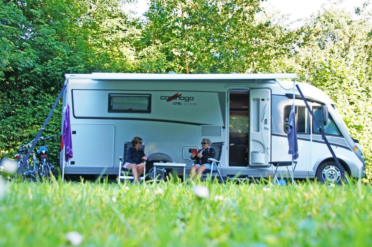 Lege Kampeerplaats + Prive Sanitair, Camping Alkenhaer Appelscha Buitenkant foto