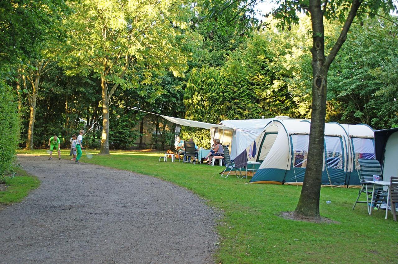Lege Kampeerplaats + Prive Sanitair, Camping Alkenhaer Appelscha Buitenkant foto