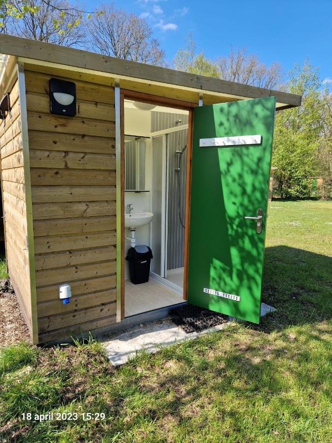 Lege Kampeerplaats + Prive Sanitair, Camping Alkenhaer Appelscha Buitenkant foto
