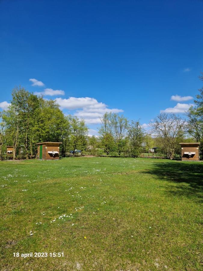 Lege Kampeerplaats + Prive Sanitair, Camping Alkenhaer Appelscha Buitenkant foto